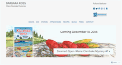 Desktop Screenshot of maineclambakemysteries.com