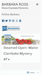 Mobile Screenshot of maineclambakemysteries.com